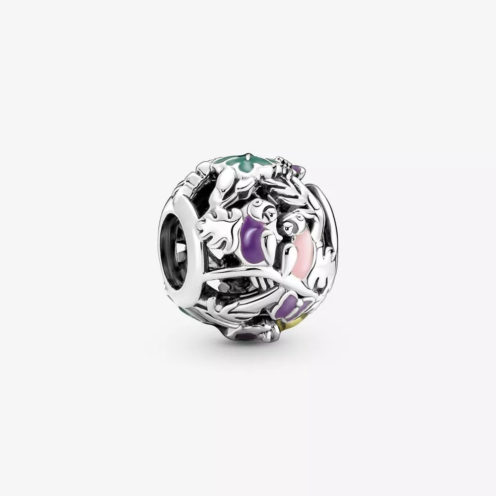 charm de criaturas de la jungla y hojas de pandora 791620c01