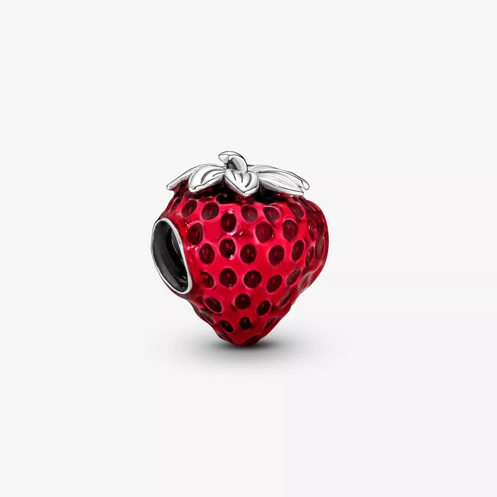 charm de fresa con semillas de pandora 791681c01