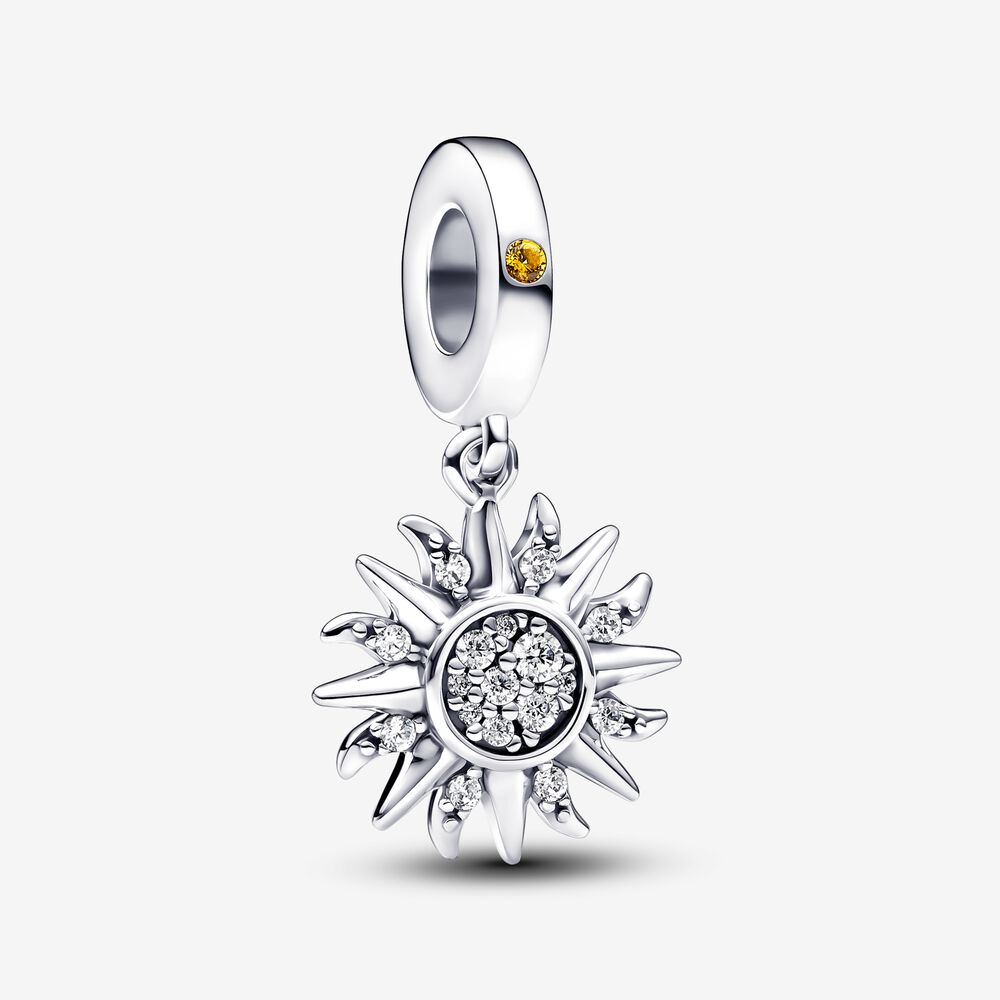 colgante de plata de ley pandora sun 792840c01