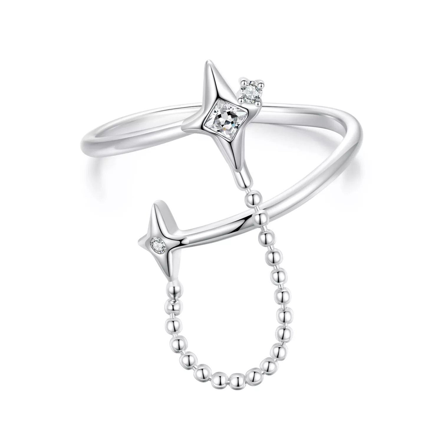 anillo abierto estilo pandora starlight bsr519 e