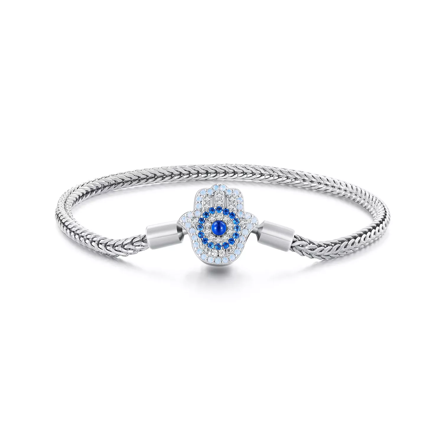 cadena básica de la diosa guardiana fátima estilo pandora bsb159