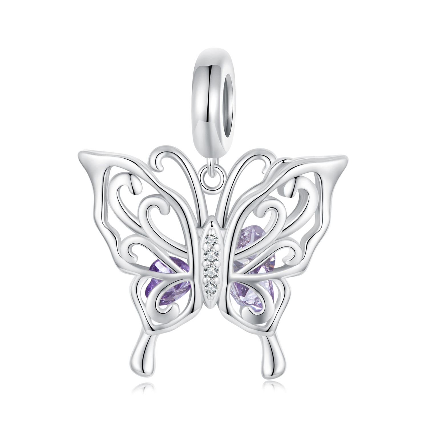 dije de mariposa estilo pandora bsc969