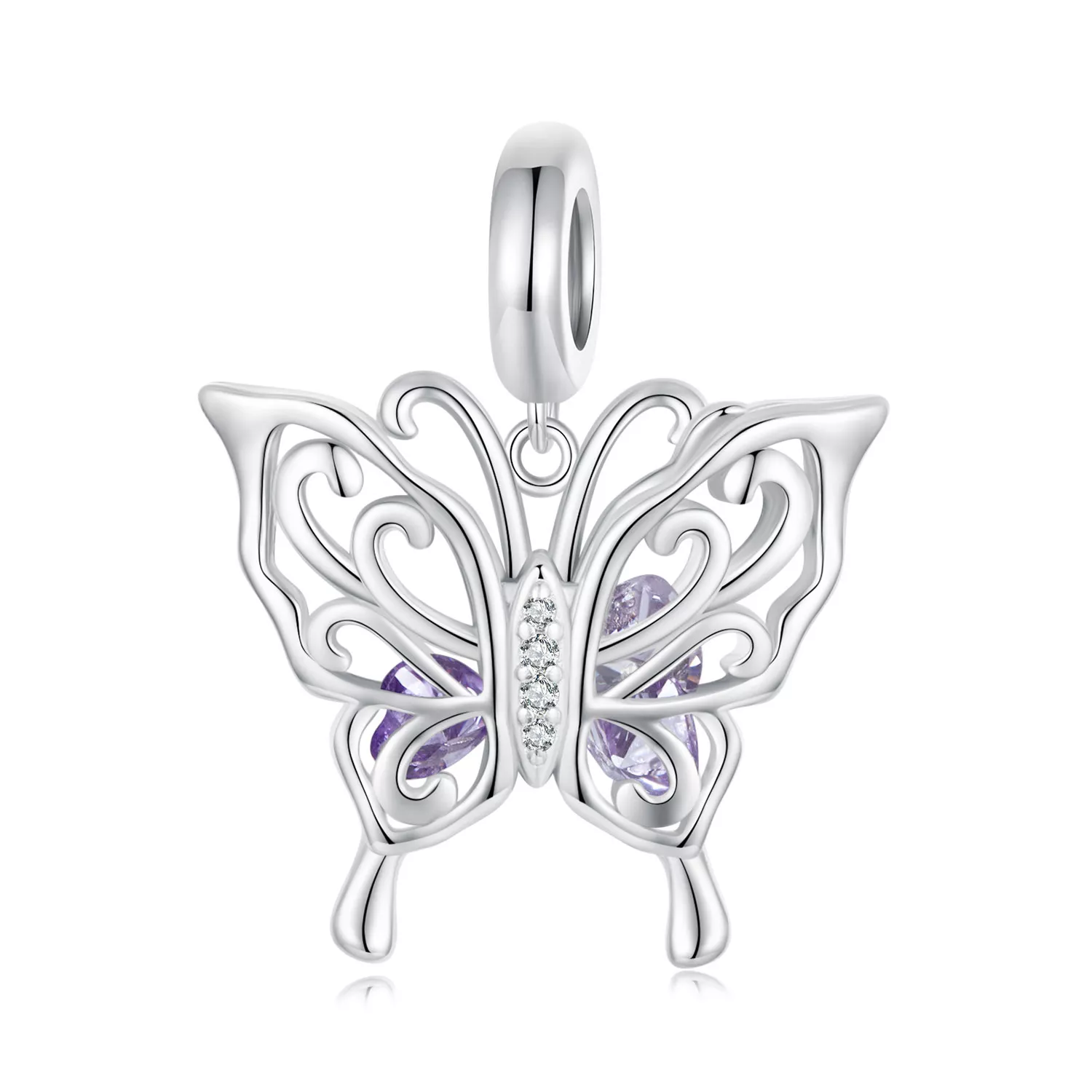 dije de mariposa estilo pandora bsc969