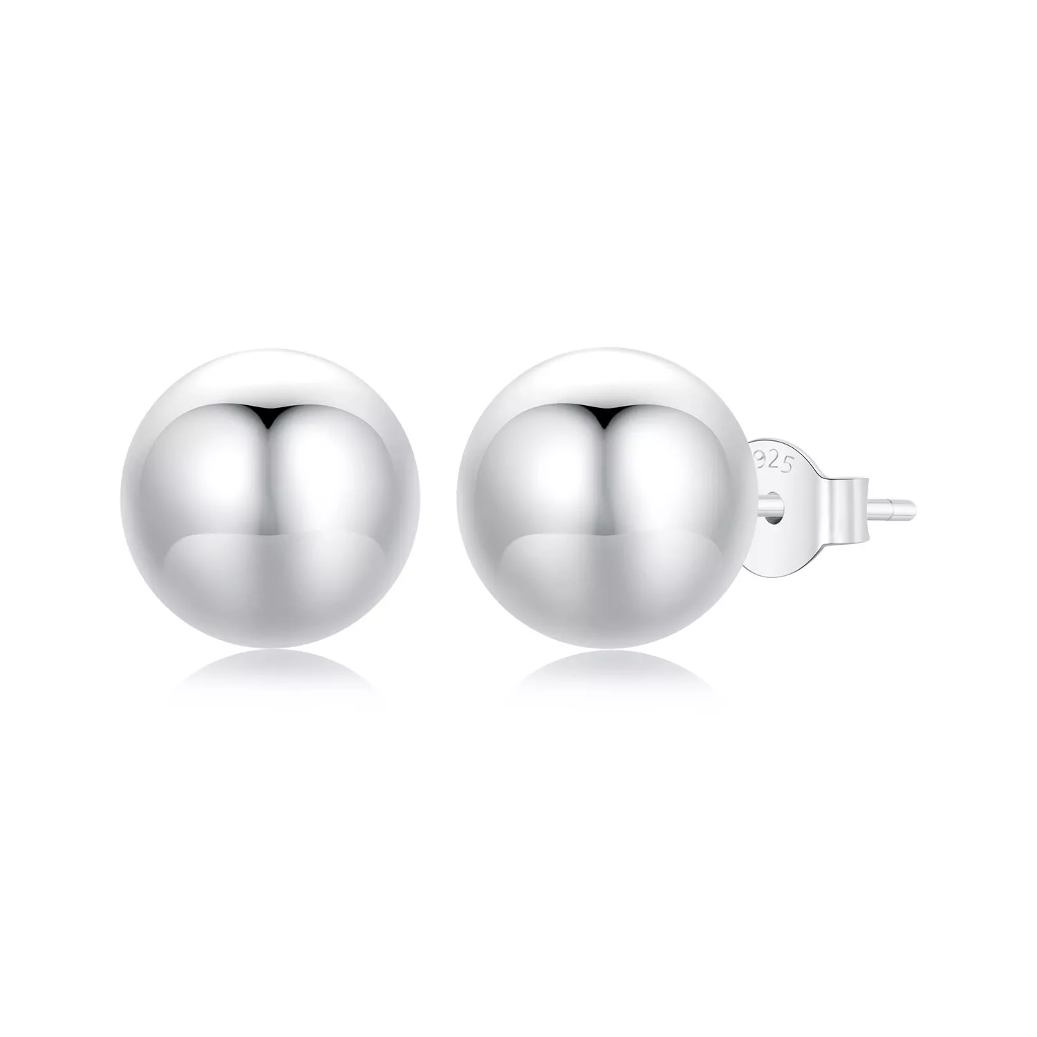 pendientes de bola grande estilo pandora sce1725 l