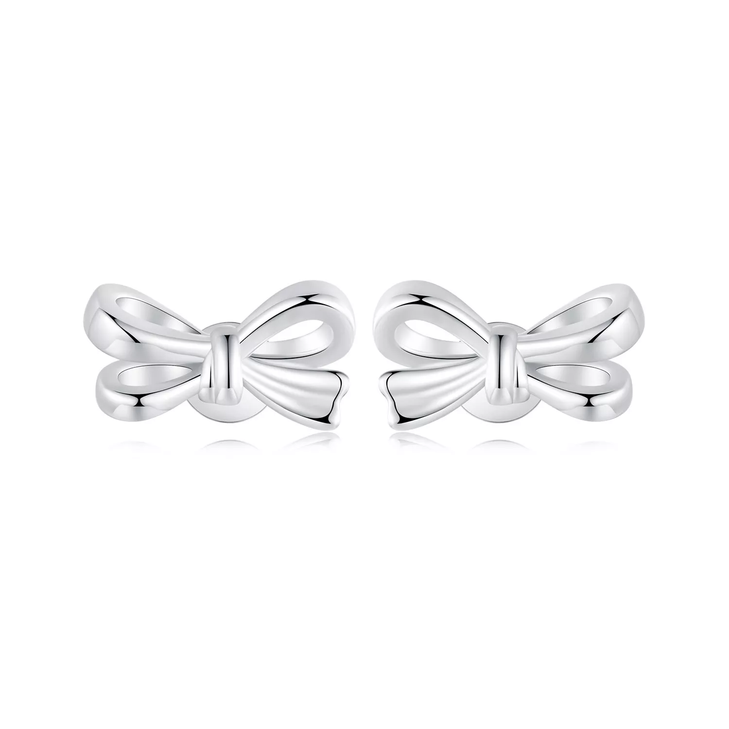 pendientes de lazo estilo pandora sce1707