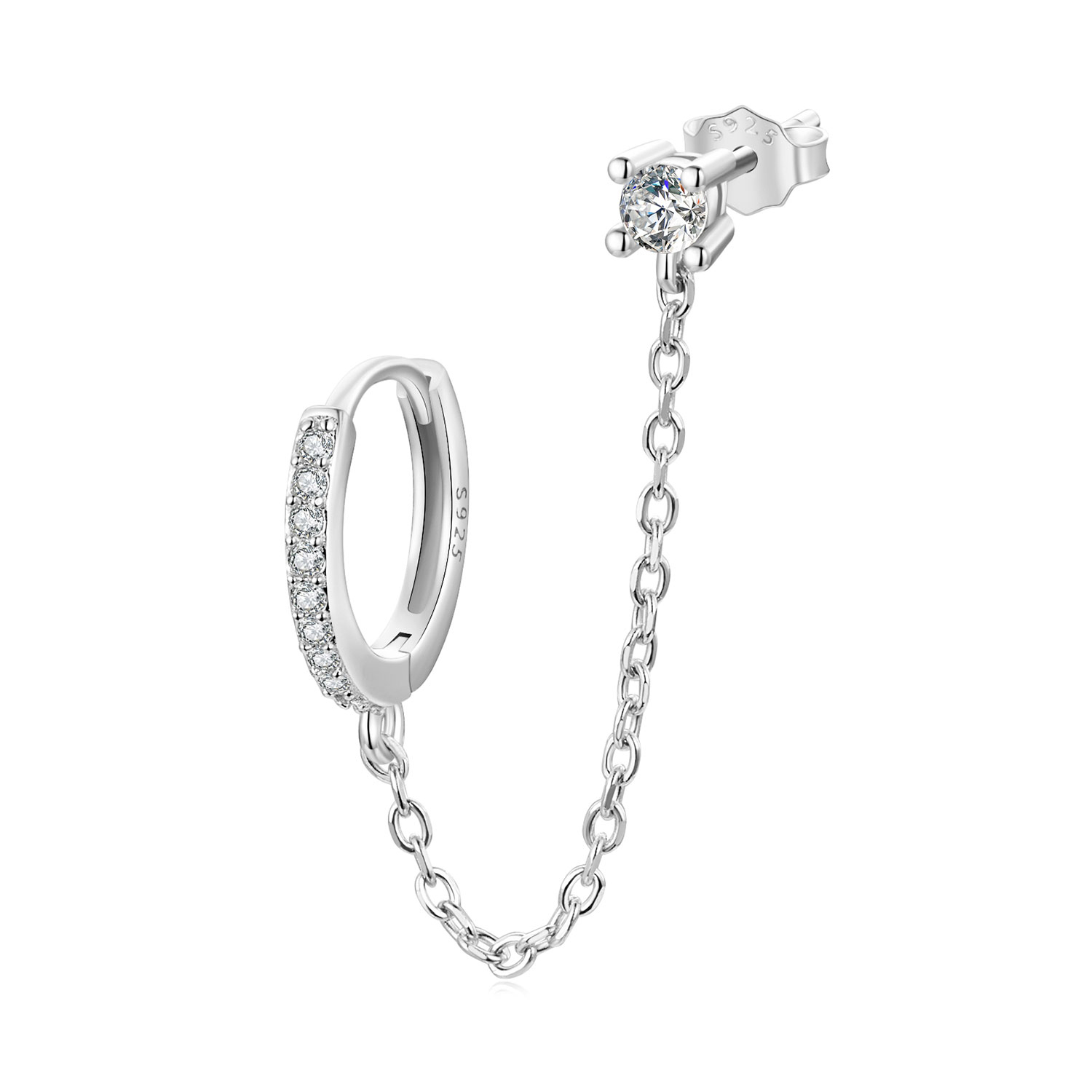 pendientes exquisitos estilo pandora sce1678 a