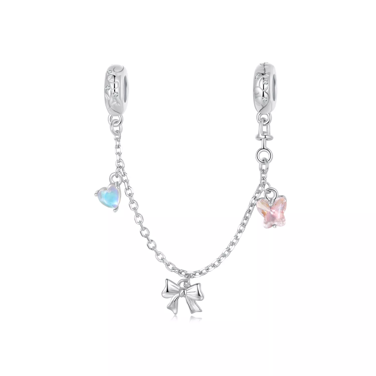 cadena de seguridad con lazo de ballet estilo pandora scc2762