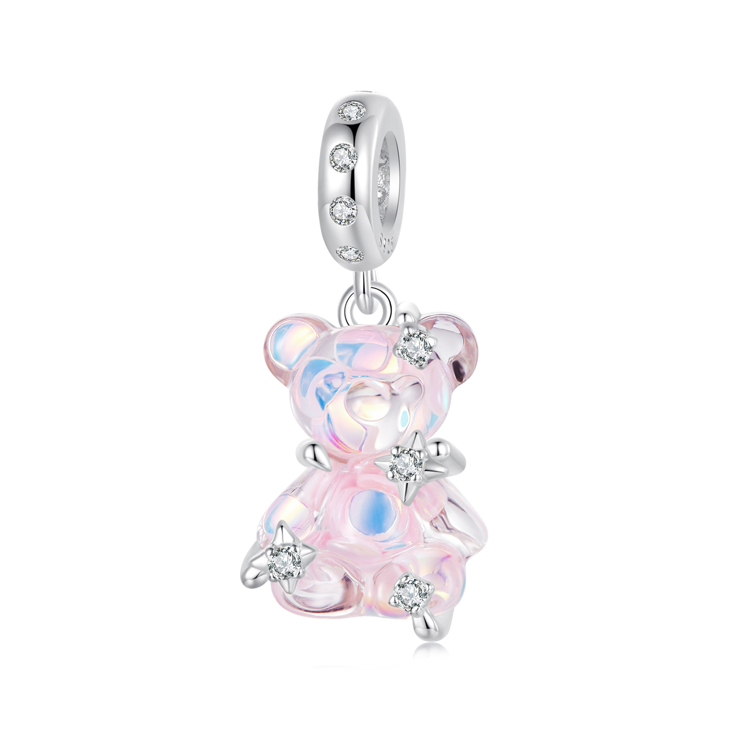 colgante de oso de fantasía estilo pandora scc2754