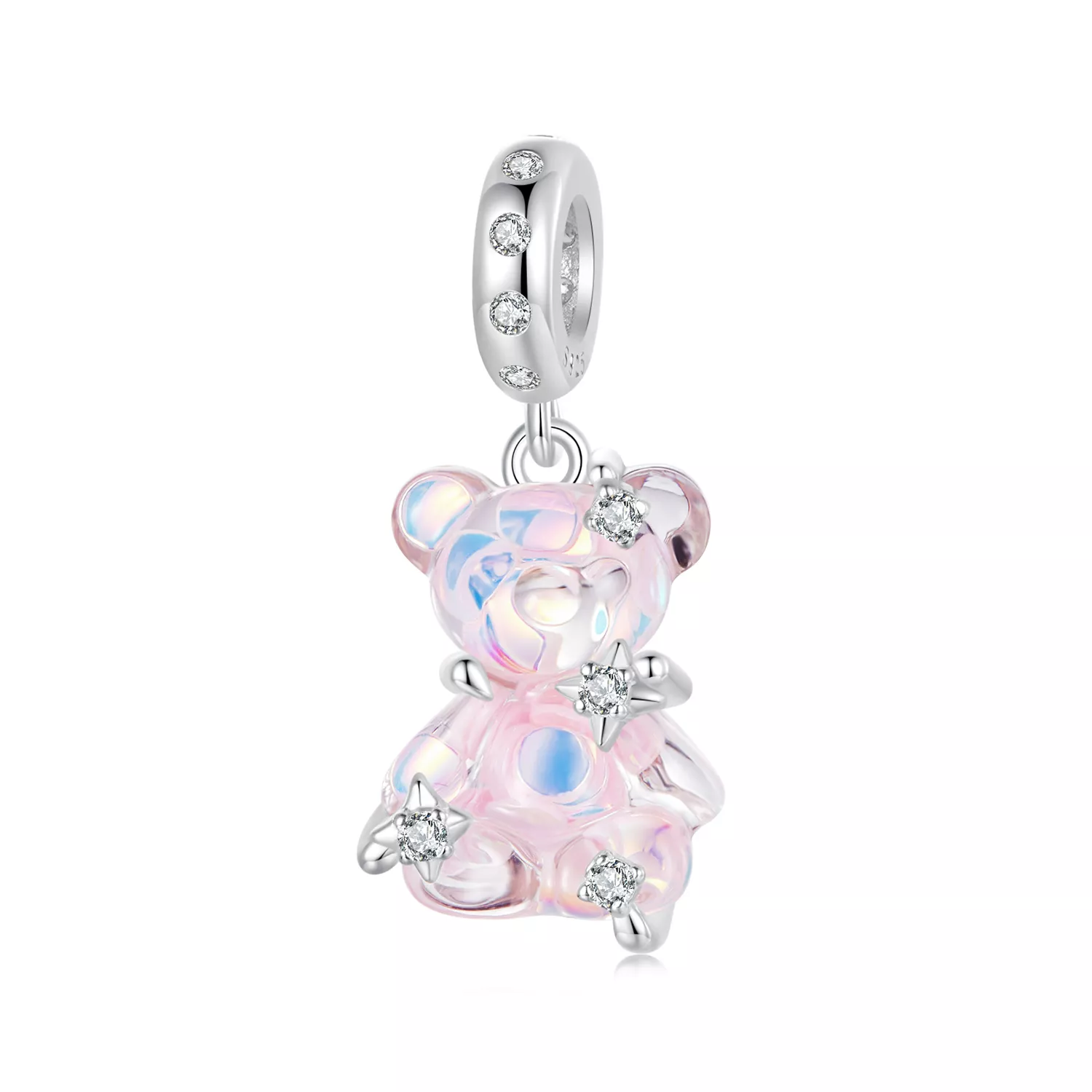 colgante de oso de fantasía estilo pandora scc2754