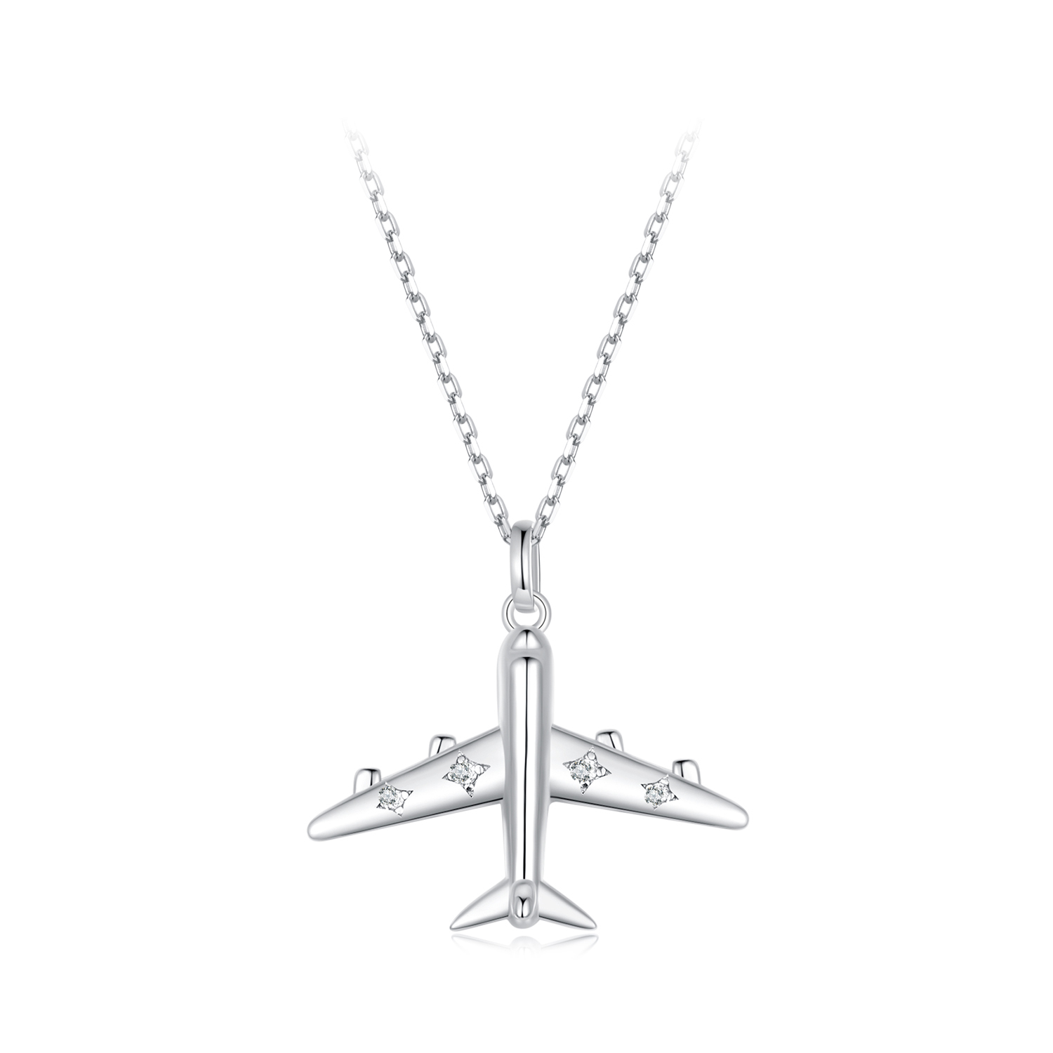 collar de avión estilo pandora scn522