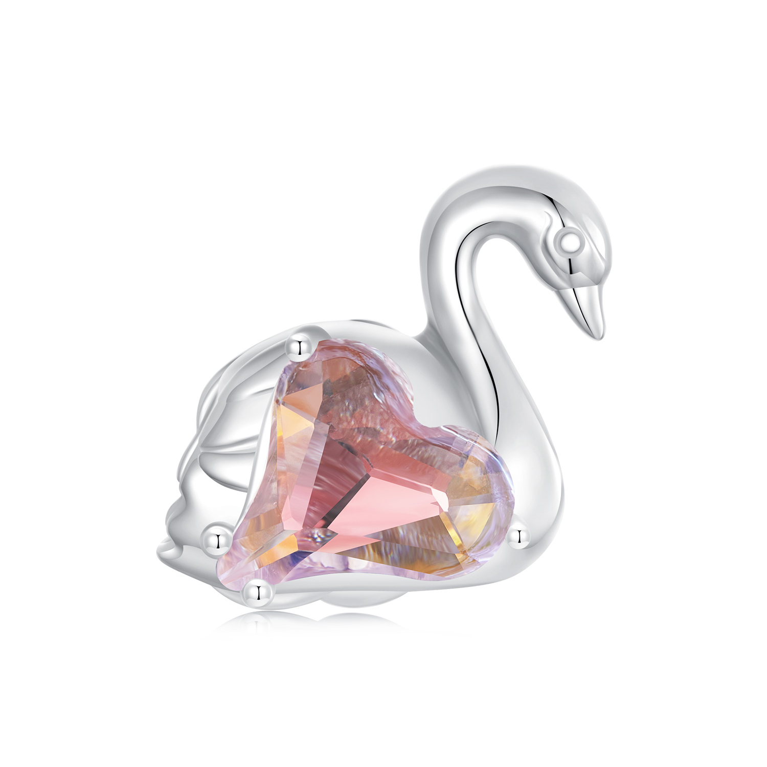 cuentas de cisne estilo pandora bsc980