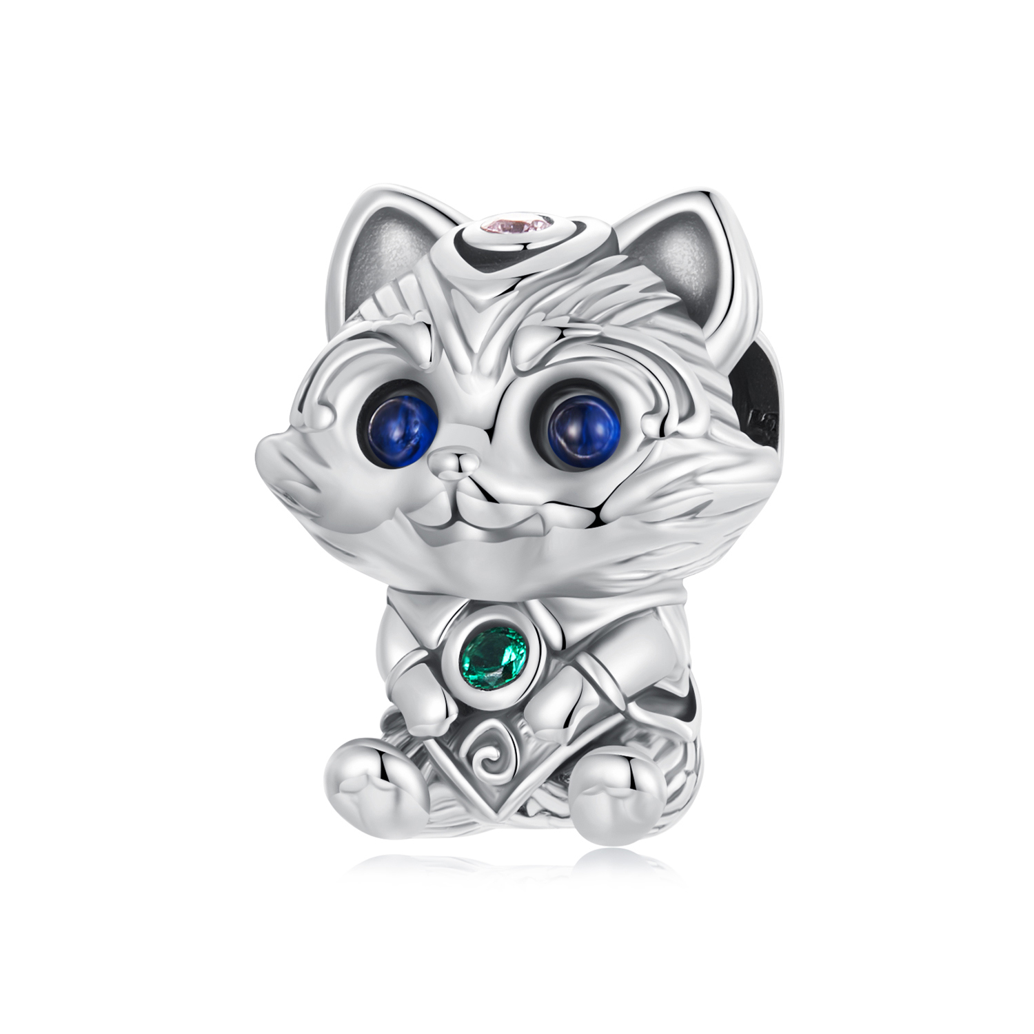 cuentas de mapache pequeñas estilo pandora scc2757