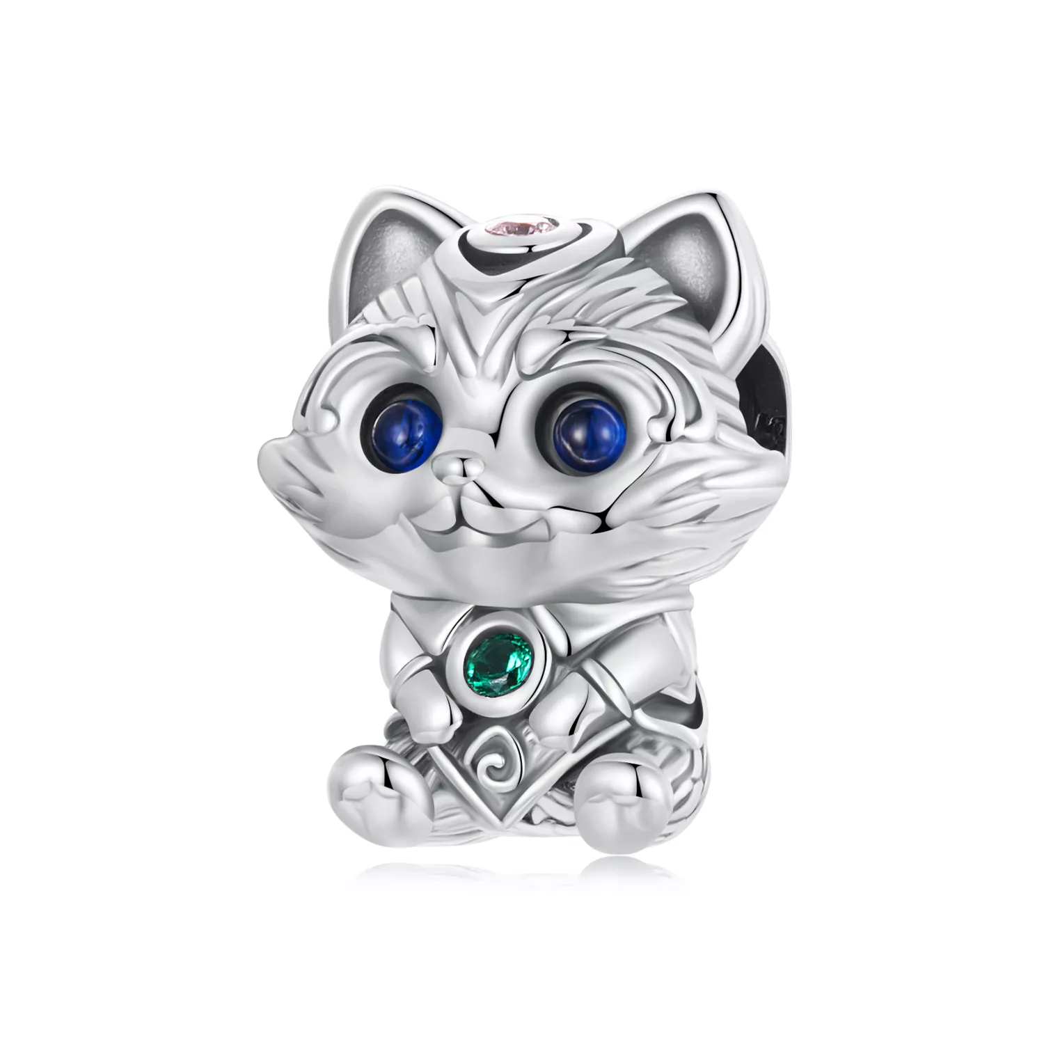 cuentas de mapache pequeñas estilo pandora scc2757