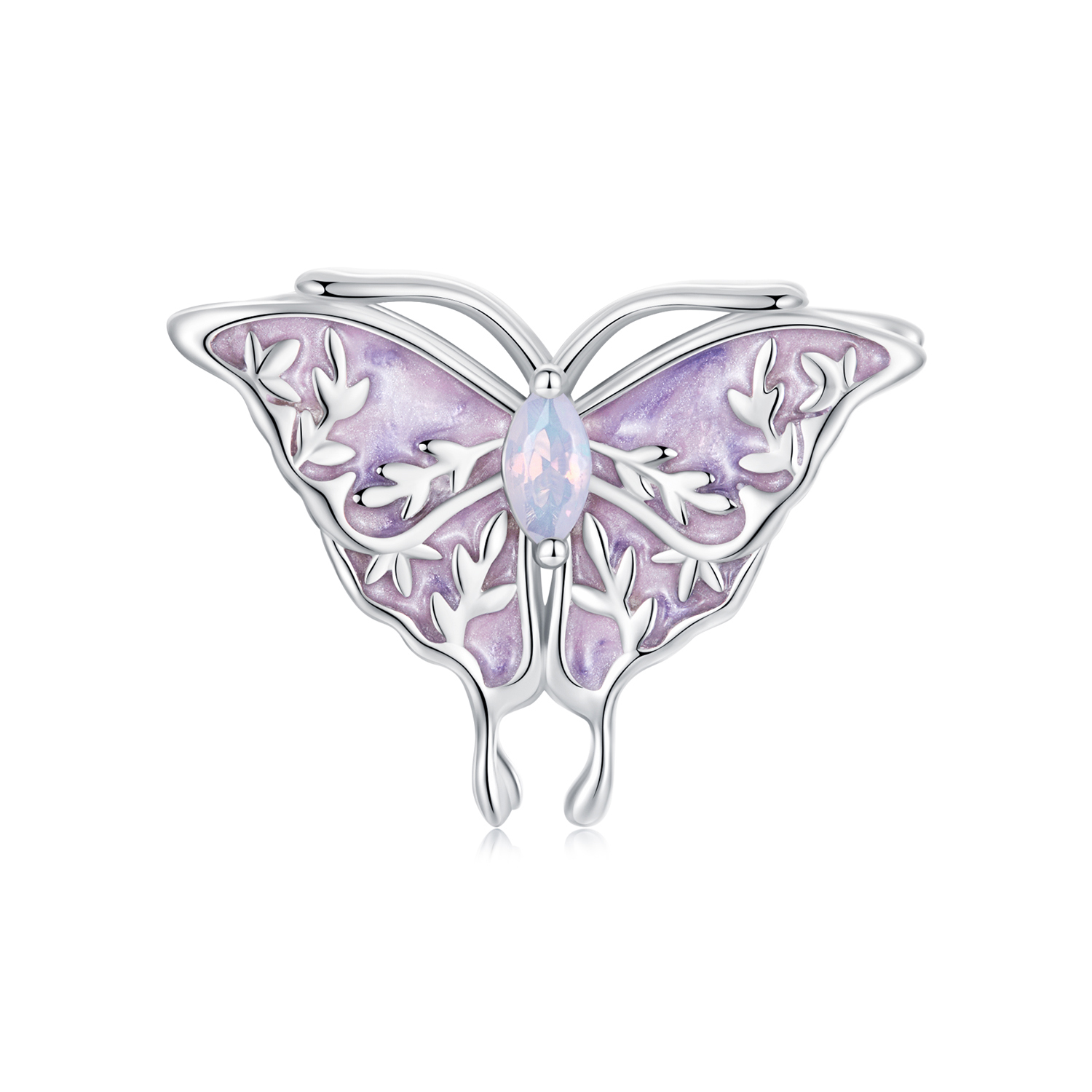 cuentas de mariposa monet estilo pandora bsc988