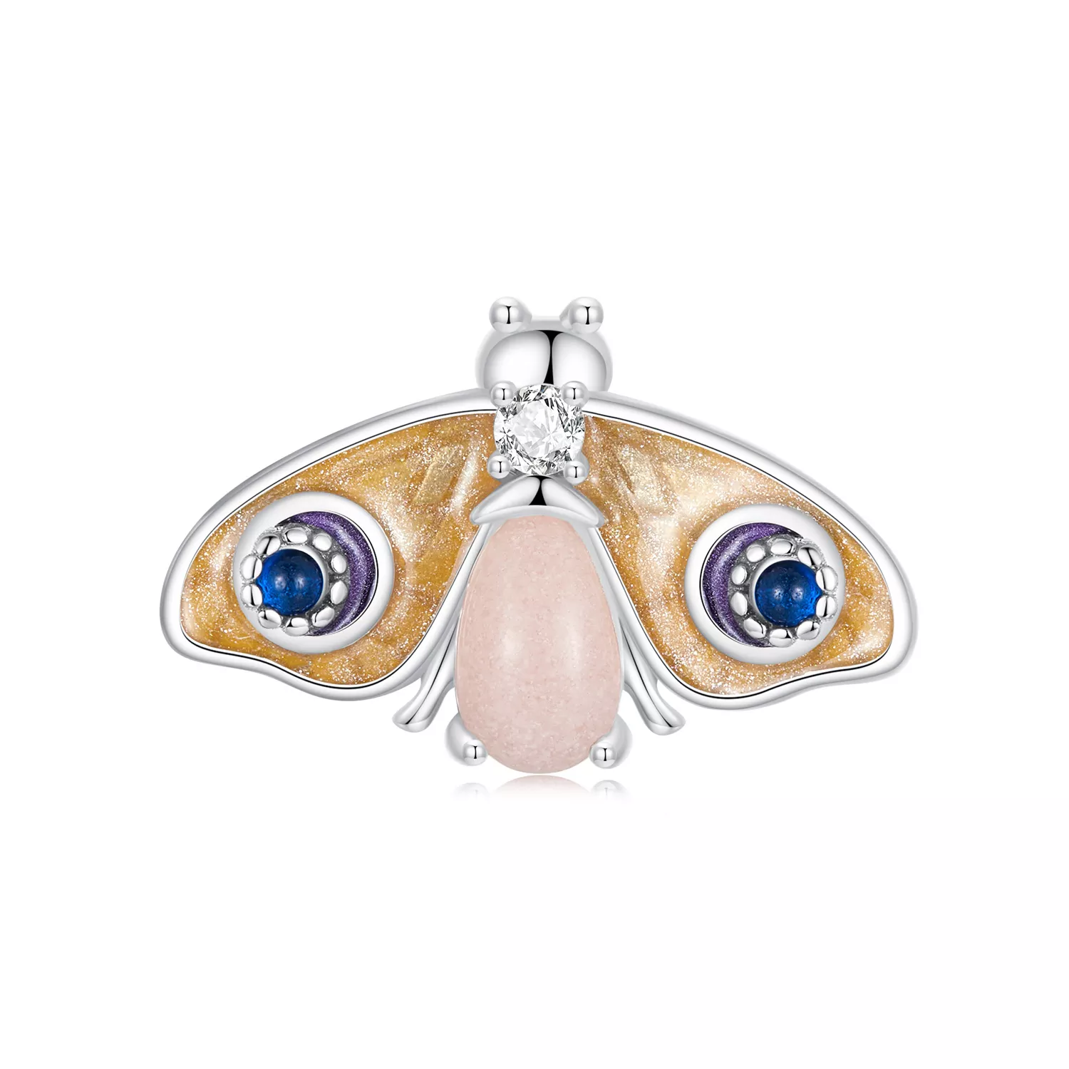 mariposa voladora luminosa estilo pandora scc2733