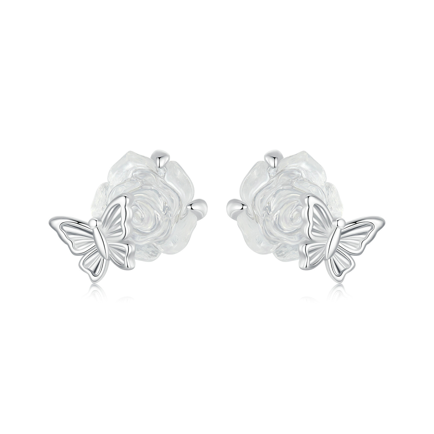 pandora estilo cristal rosa bse978