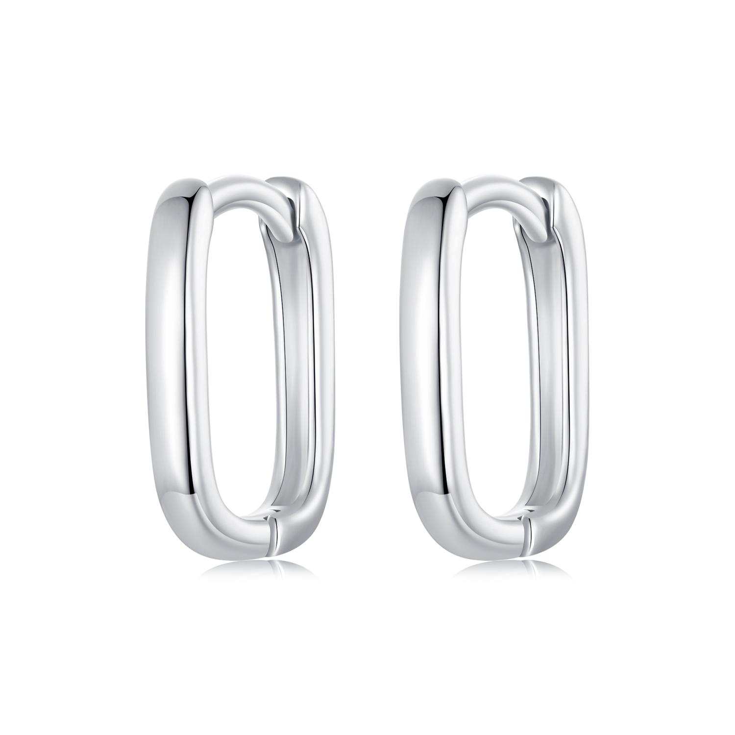 pendientes cuadrados estilo pandora sce1735