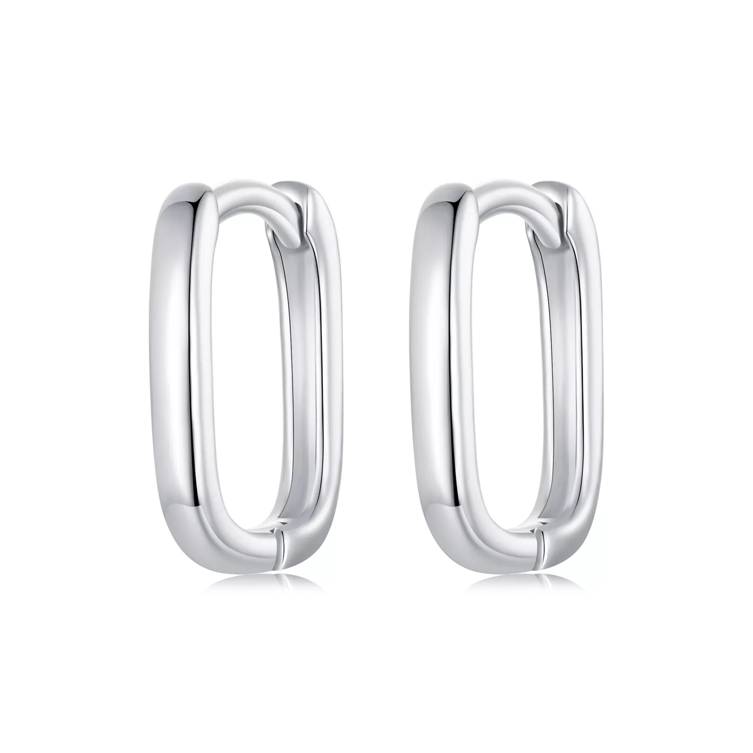 pendientes cuadrados estilo pandora sce1735