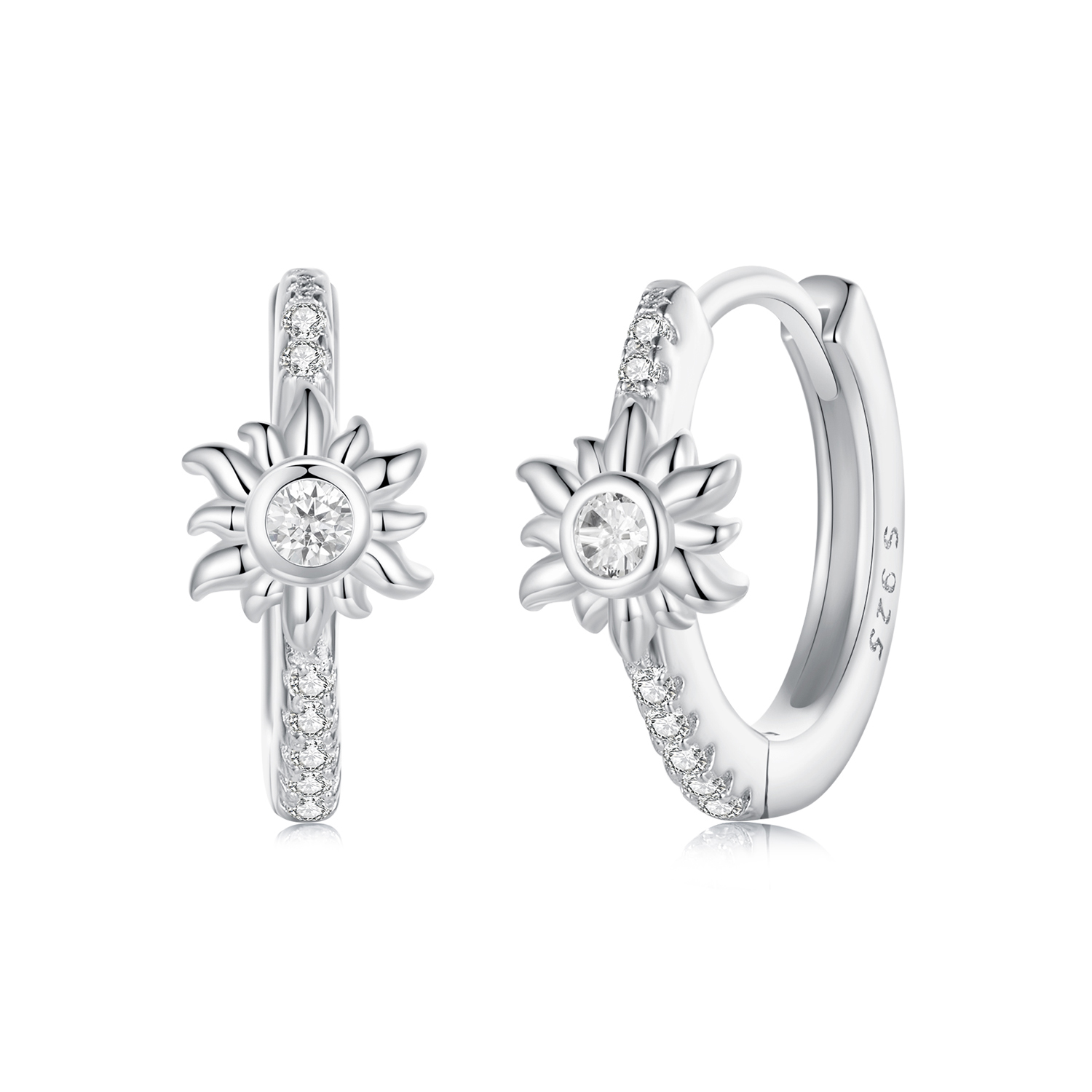 pendientes de sol estilo pandora bse1001