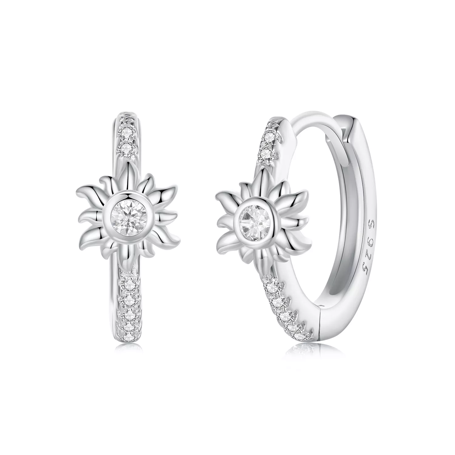 pendientes de sol estilo pandora bse1001