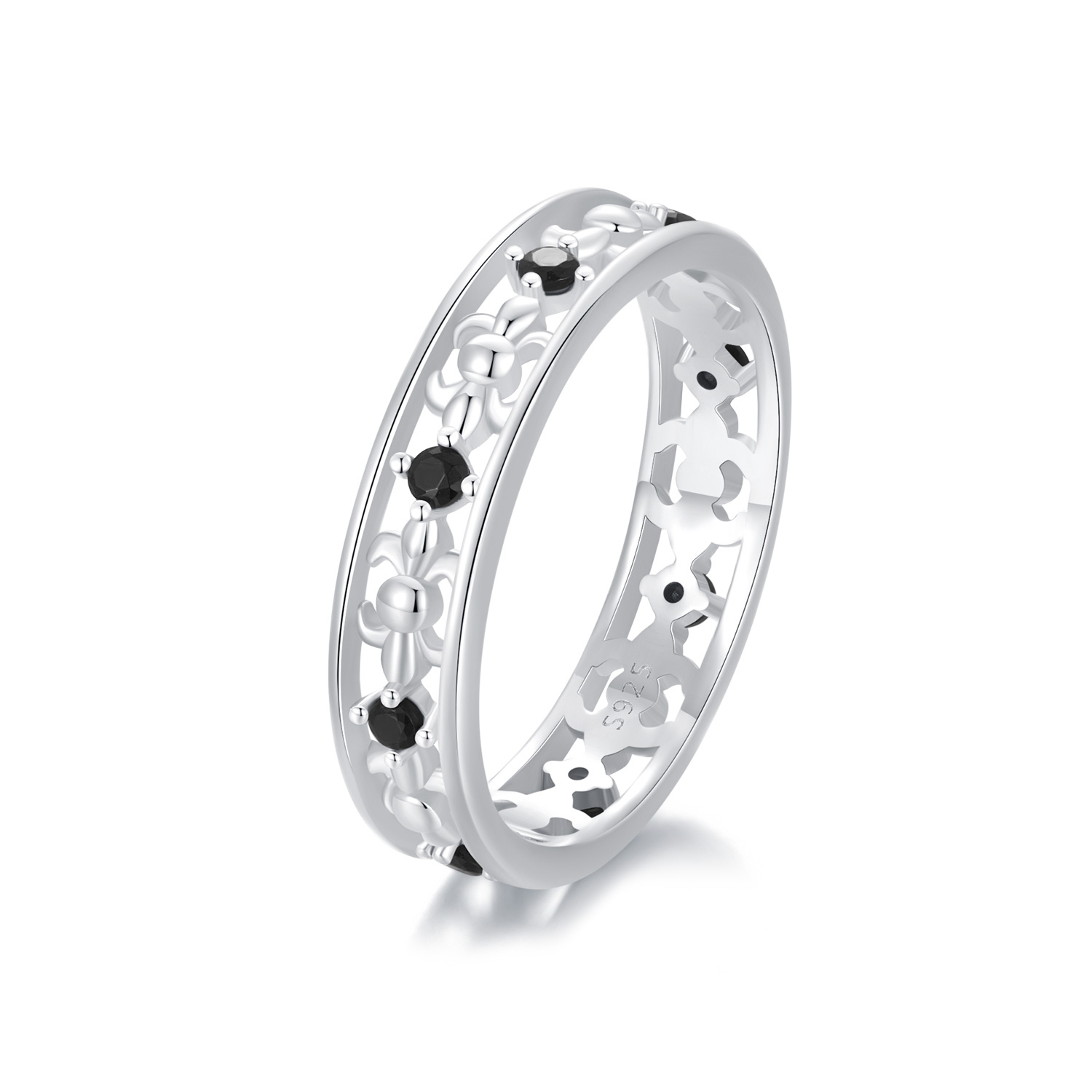anillo calado estilo iris de pandora scr1015