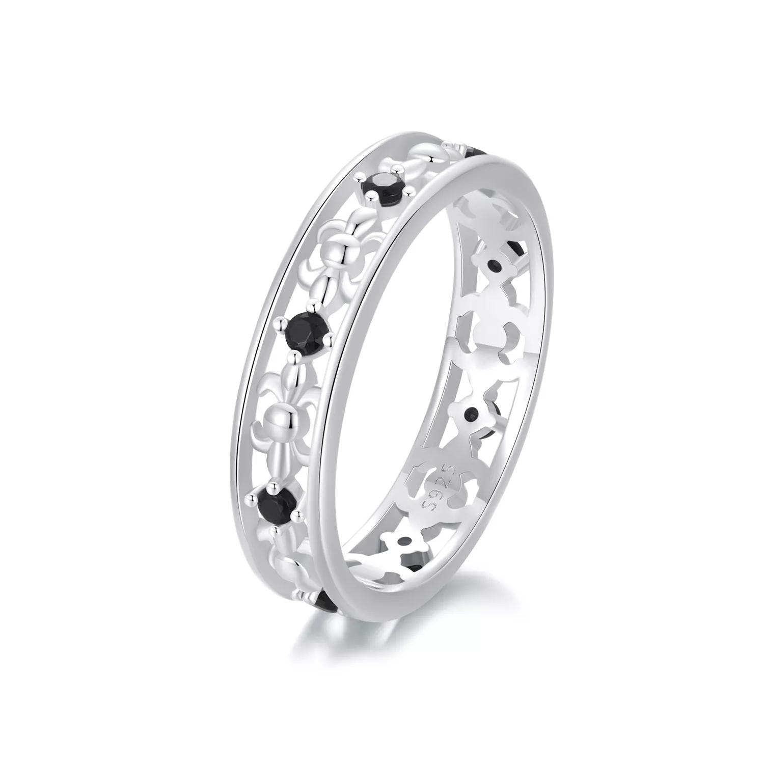 anillo calado estilo iris de pandora scr1015