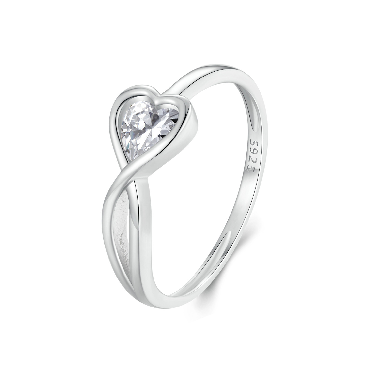 anillo de amor infinito estilo pandora bsr550