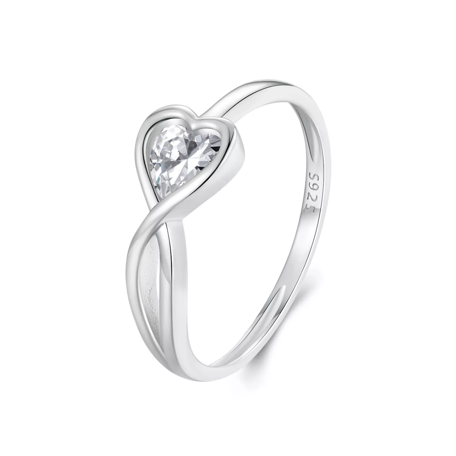 anillo de amor infinito estilo pandora bsr550