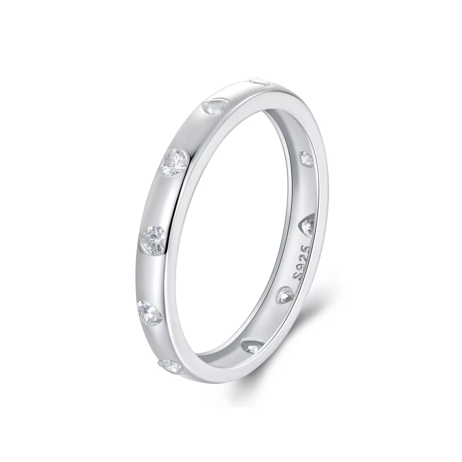 anillo de bucle infinito con estilo pandora love bsr561
