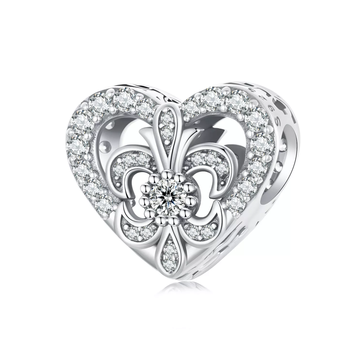 charm de iris vintage estilo pandora bsc1022