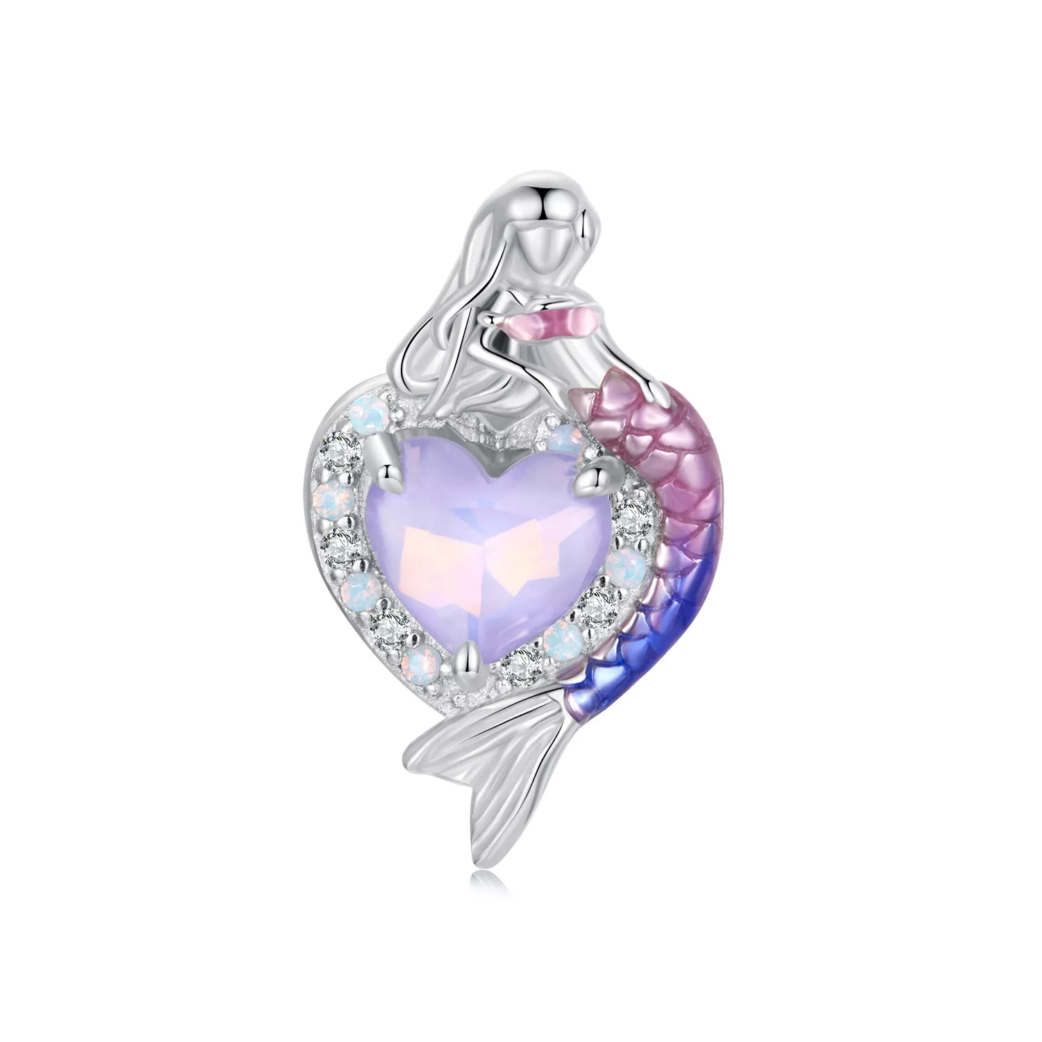 charm de sirena estilo pandora scc2769