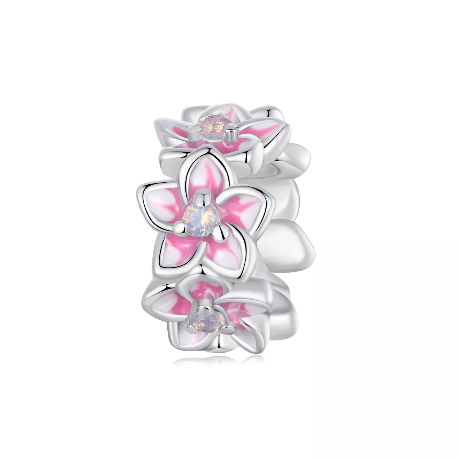 charm espaciador sakura estilo pandora scc2818