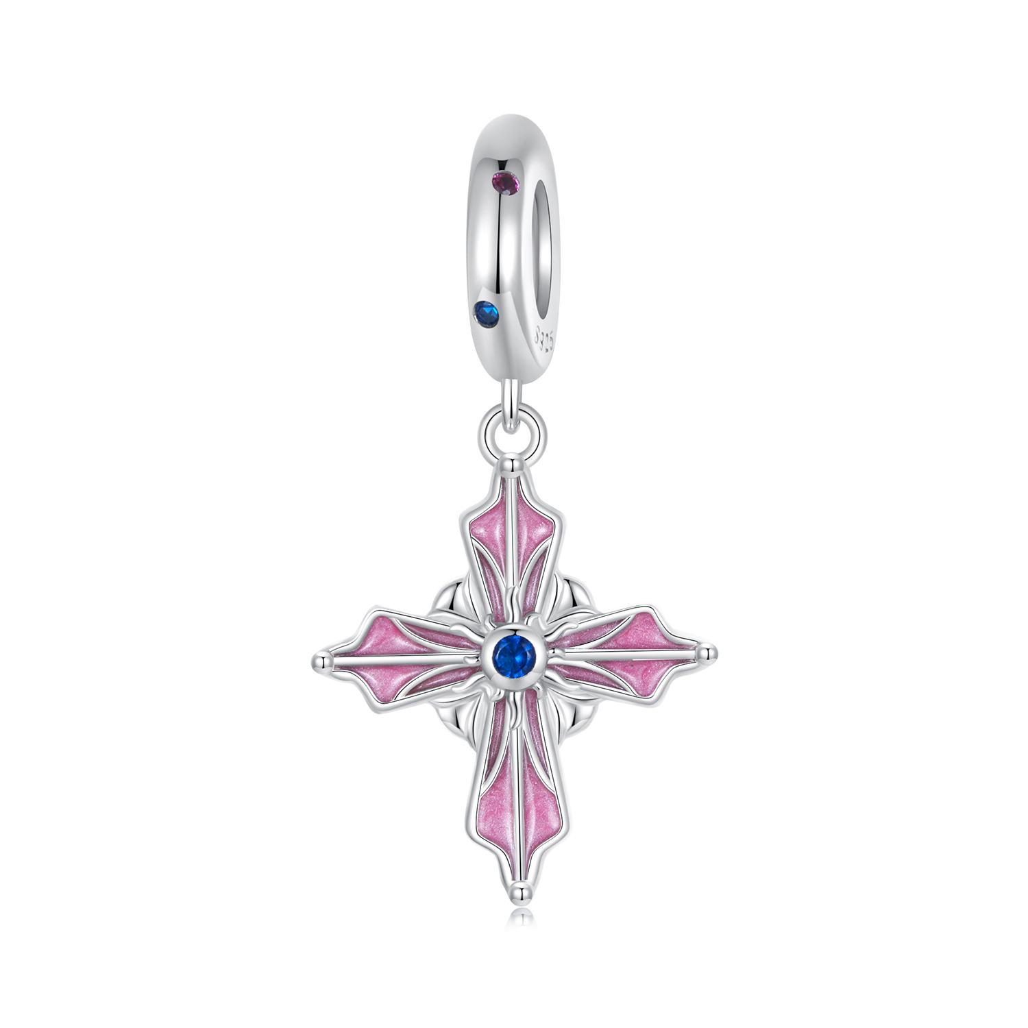 colgante de cruz estilo pandora bsc1023