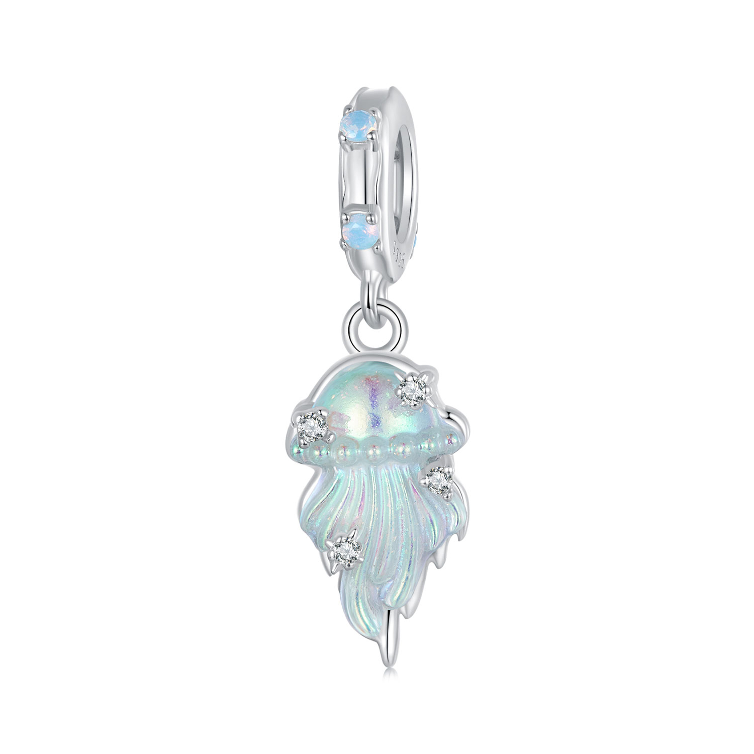 colgante de medusa de fantasía estilo pandora scc2808