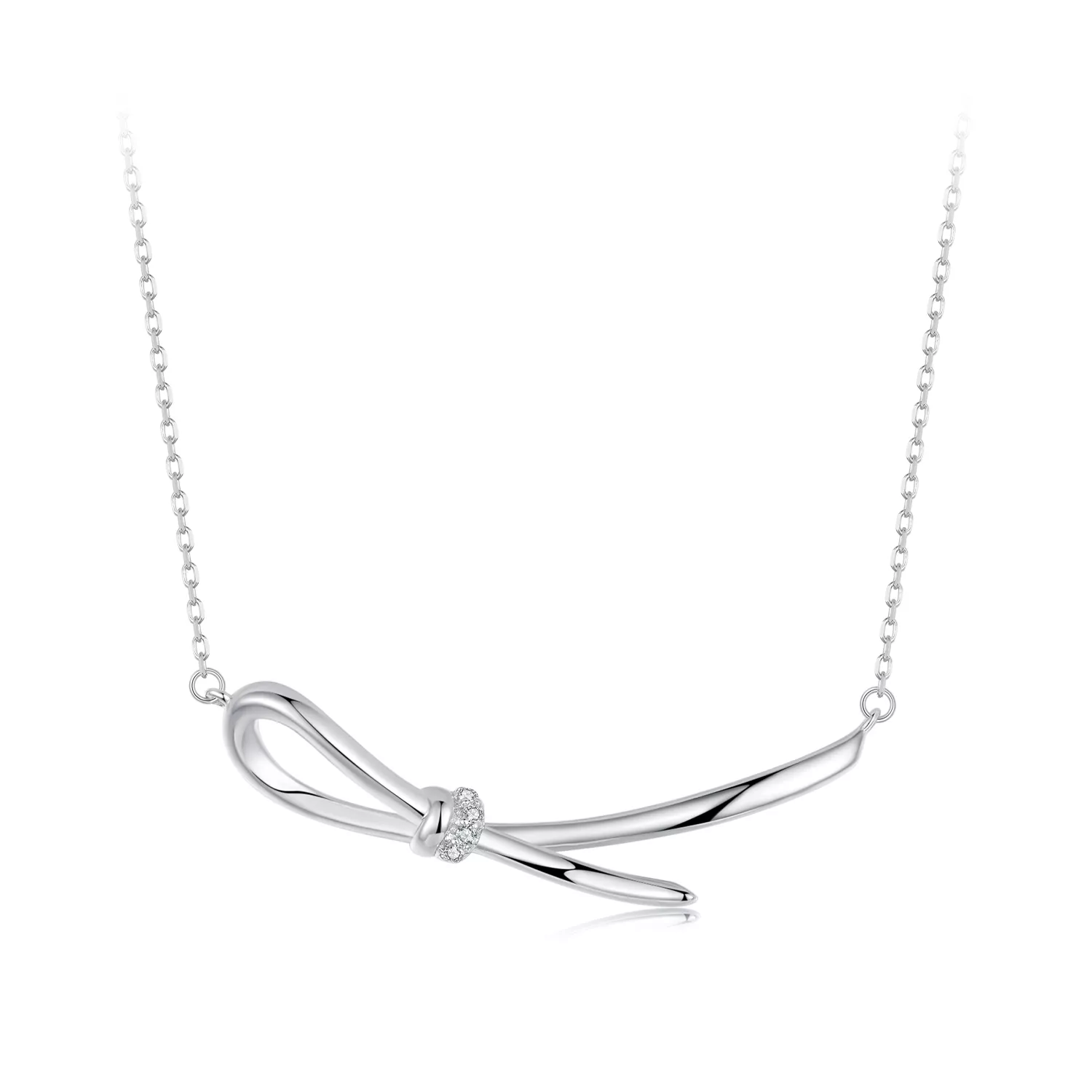collar con nudo estilo pandora bsn392