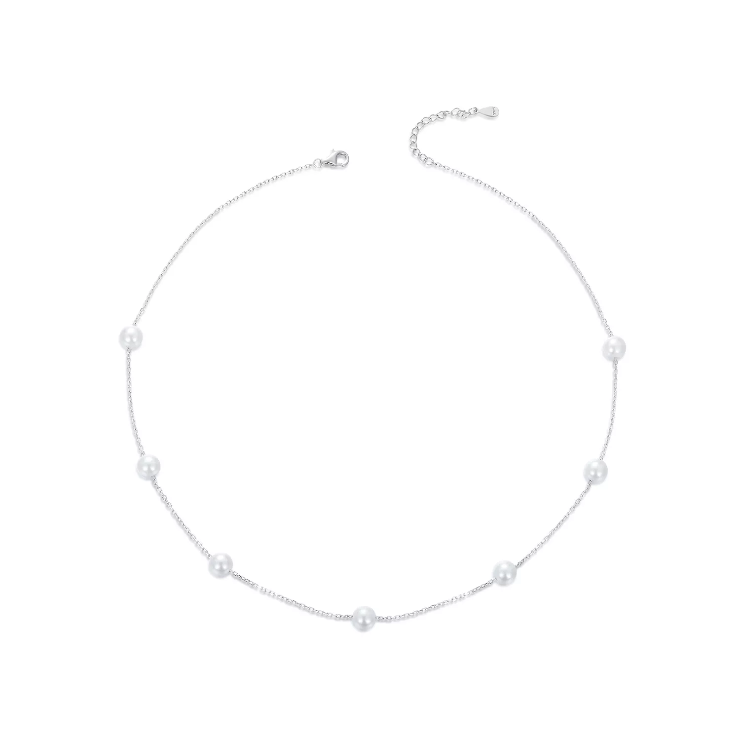 collar de gypsophila estilo pandora bsn389