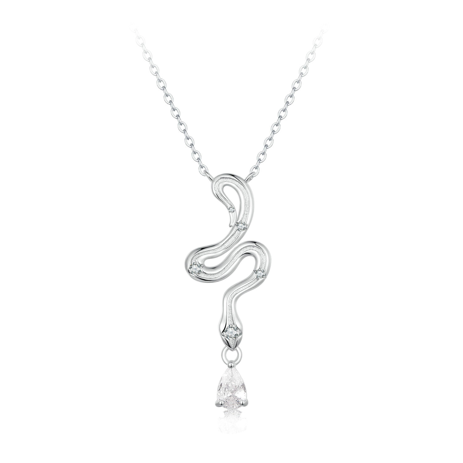 collar de serpiente estilo pandora bsn385