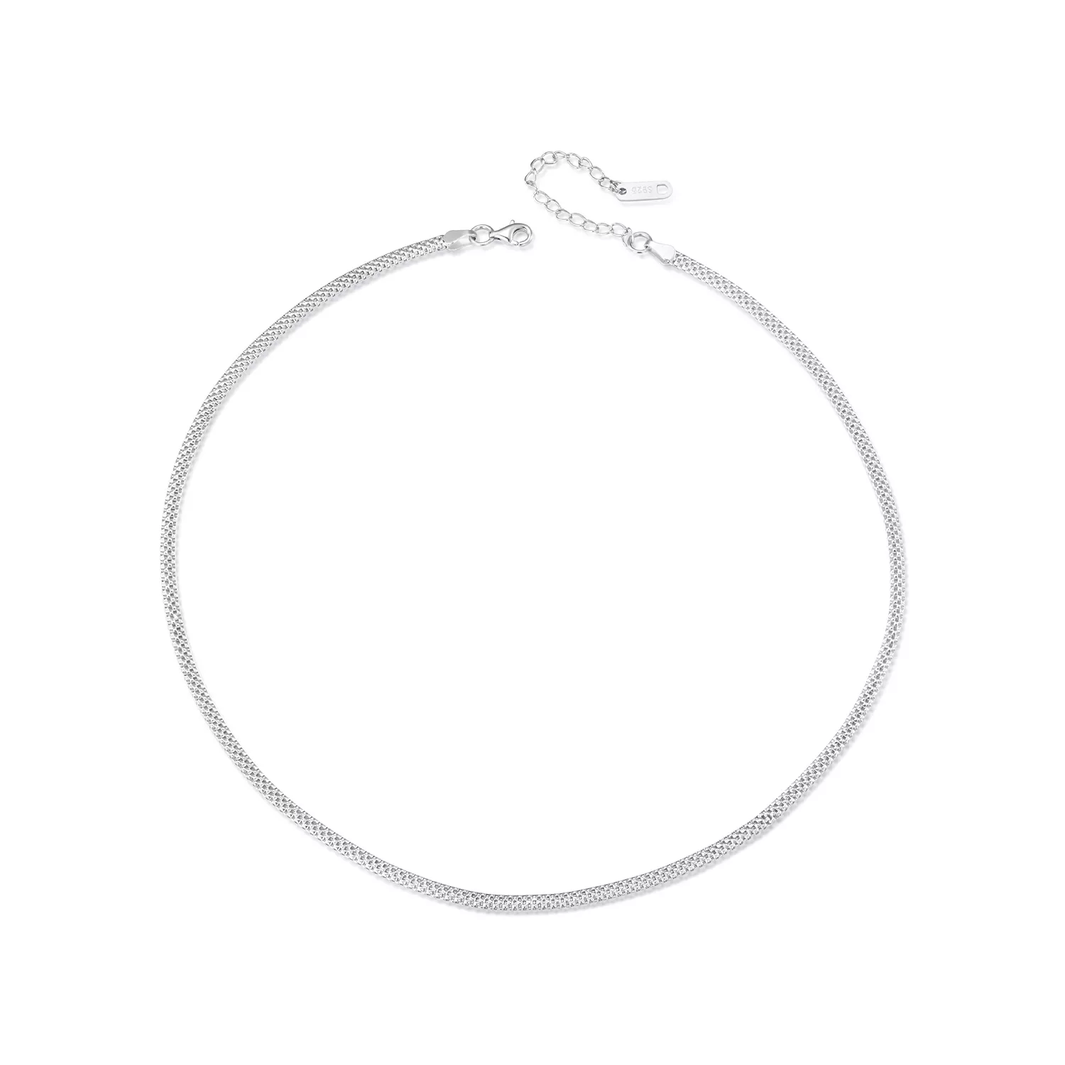 collar trenzado estilo pandora bsa009