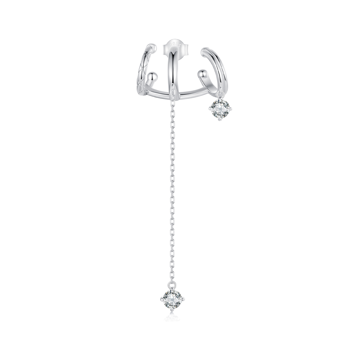 pendientes exquisitos estilo pandora sce1754