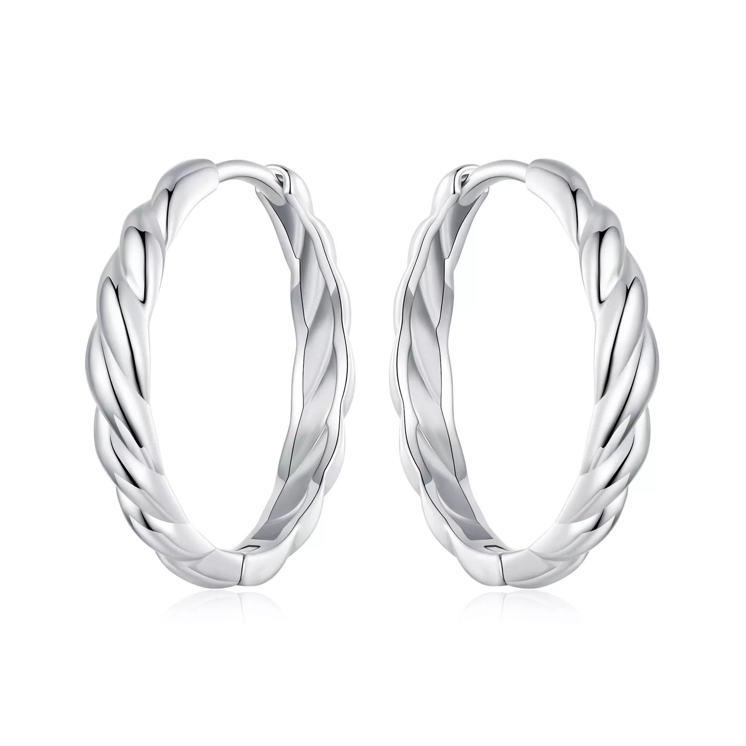 pendientes metálicos con diseño de estilo pandora bse1024 l