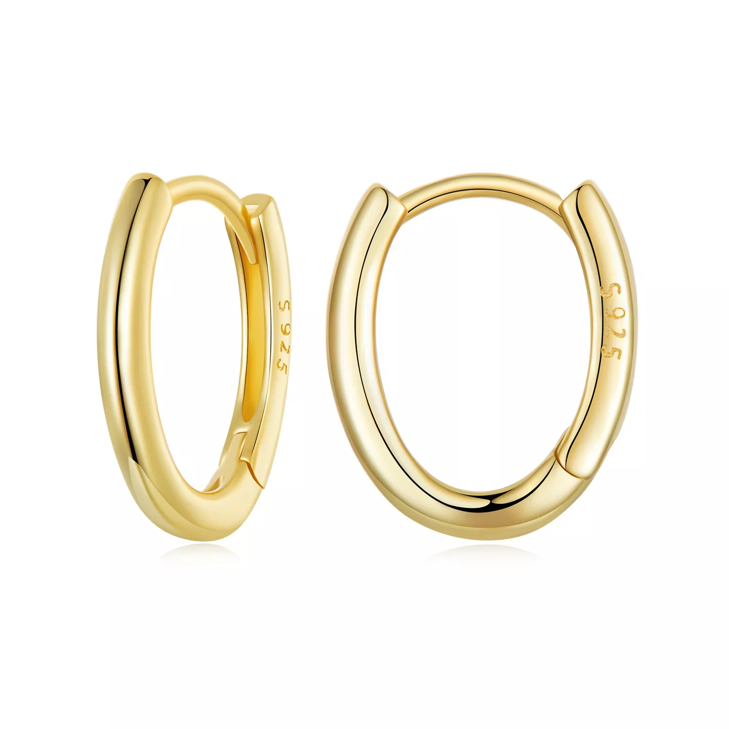 pendientes ovalados estilo pandora bse1015 b