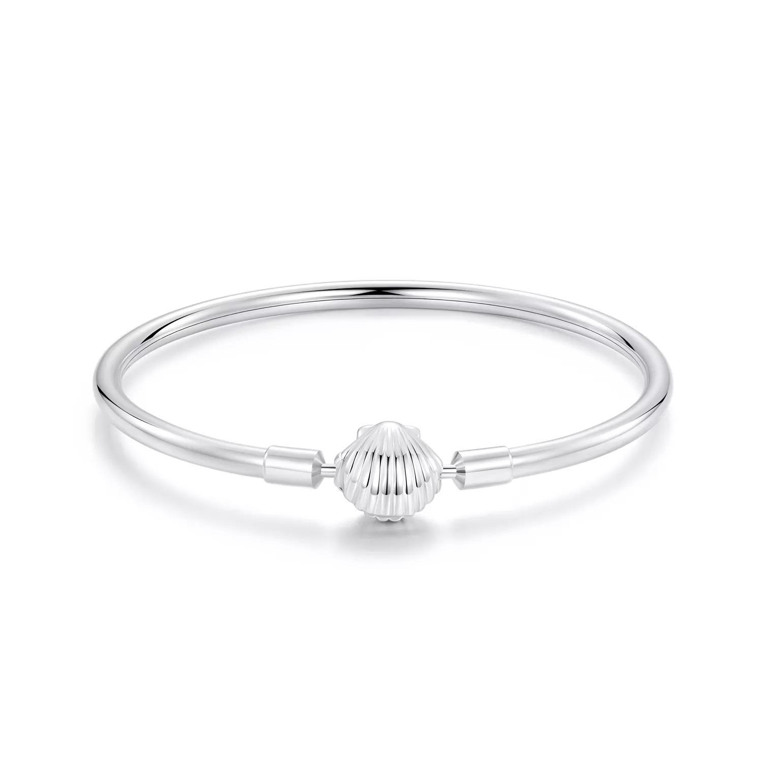 pulsera básica de conchas estilo pandora bsb177