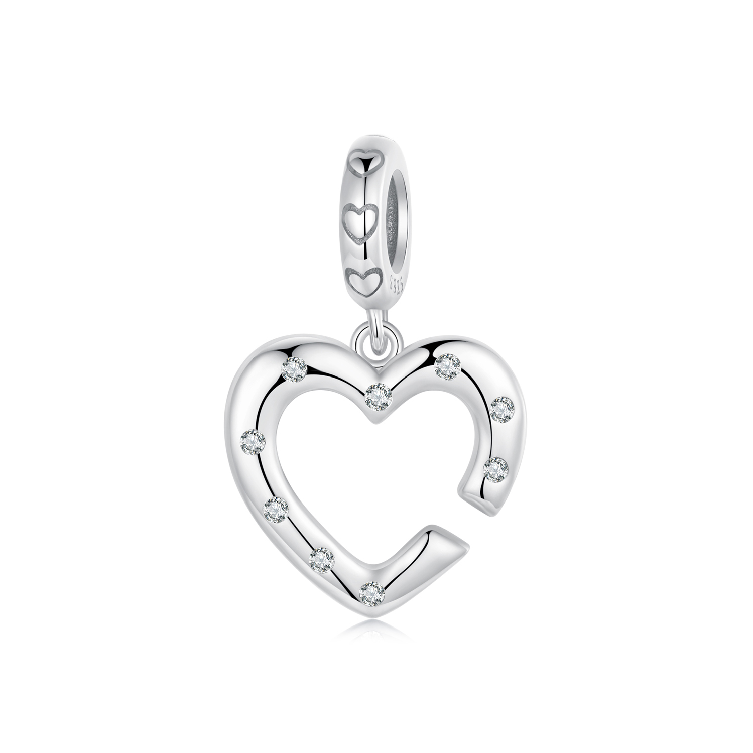 pulsera con doble hebilla pandora style love scc2773