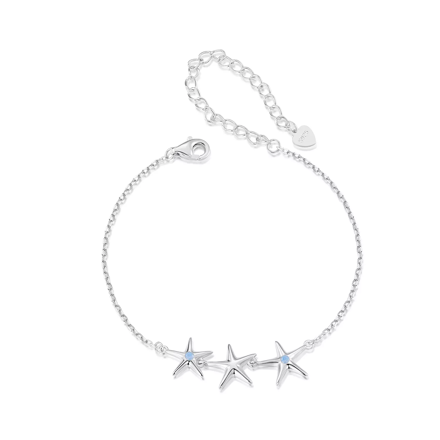 pulsera de estrella de mar estilo pandora scb275