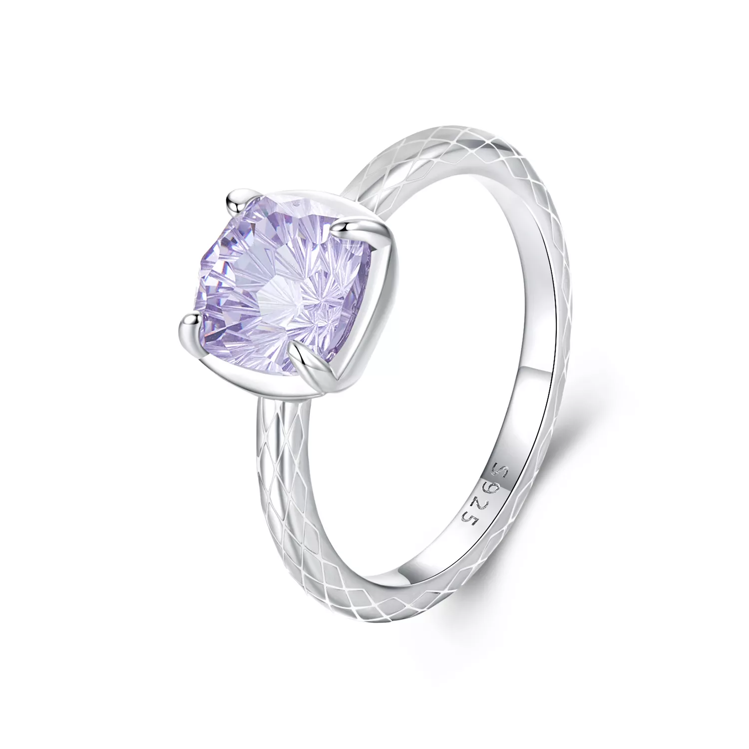 anillo de fuegos artificiales brillantes estilo pandora bsr573