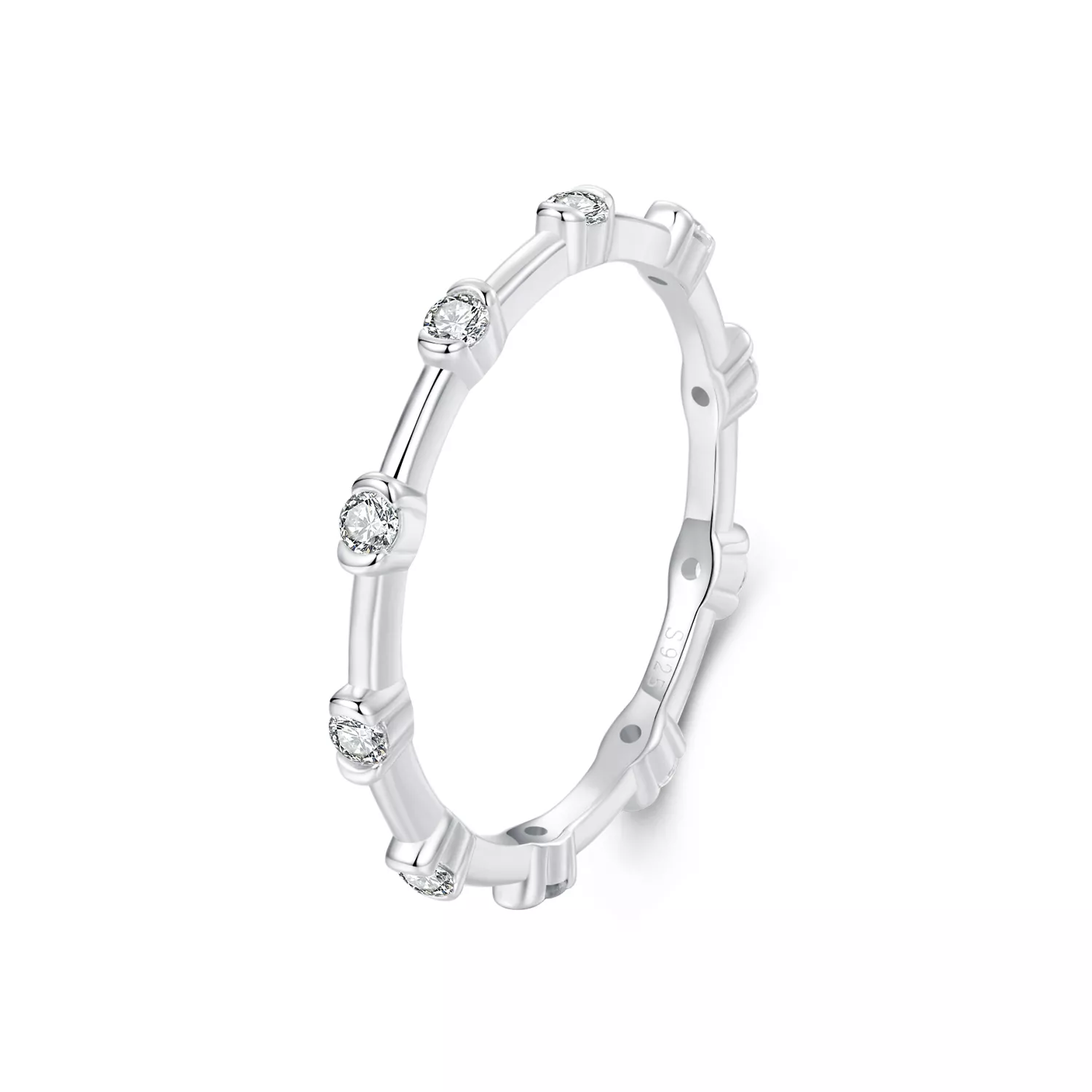 anillo sencillo pequeño exquisito estilo pandora bsr576