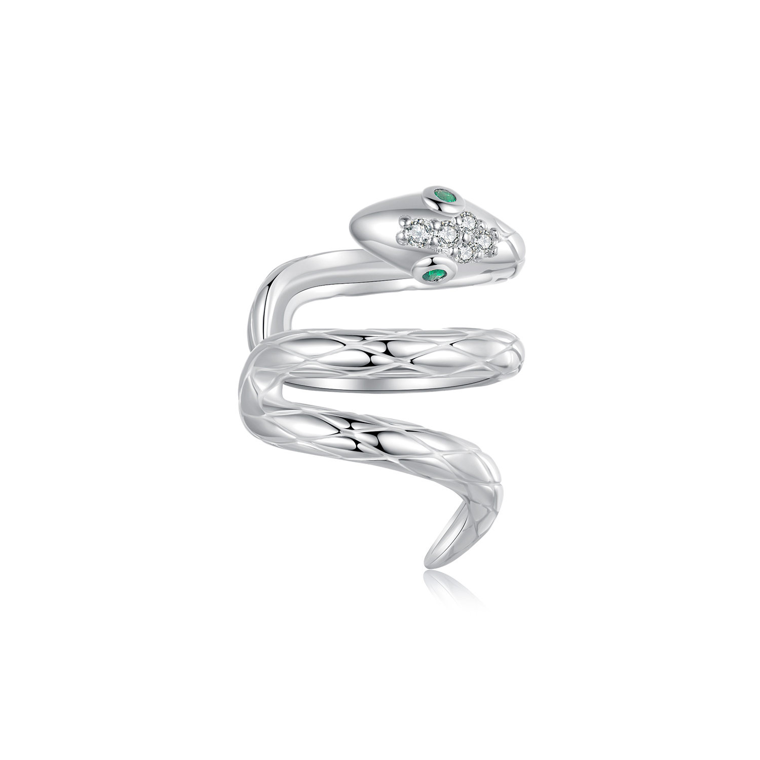 brazalete de oreja con forma de serpiente estilo pandora sce1779