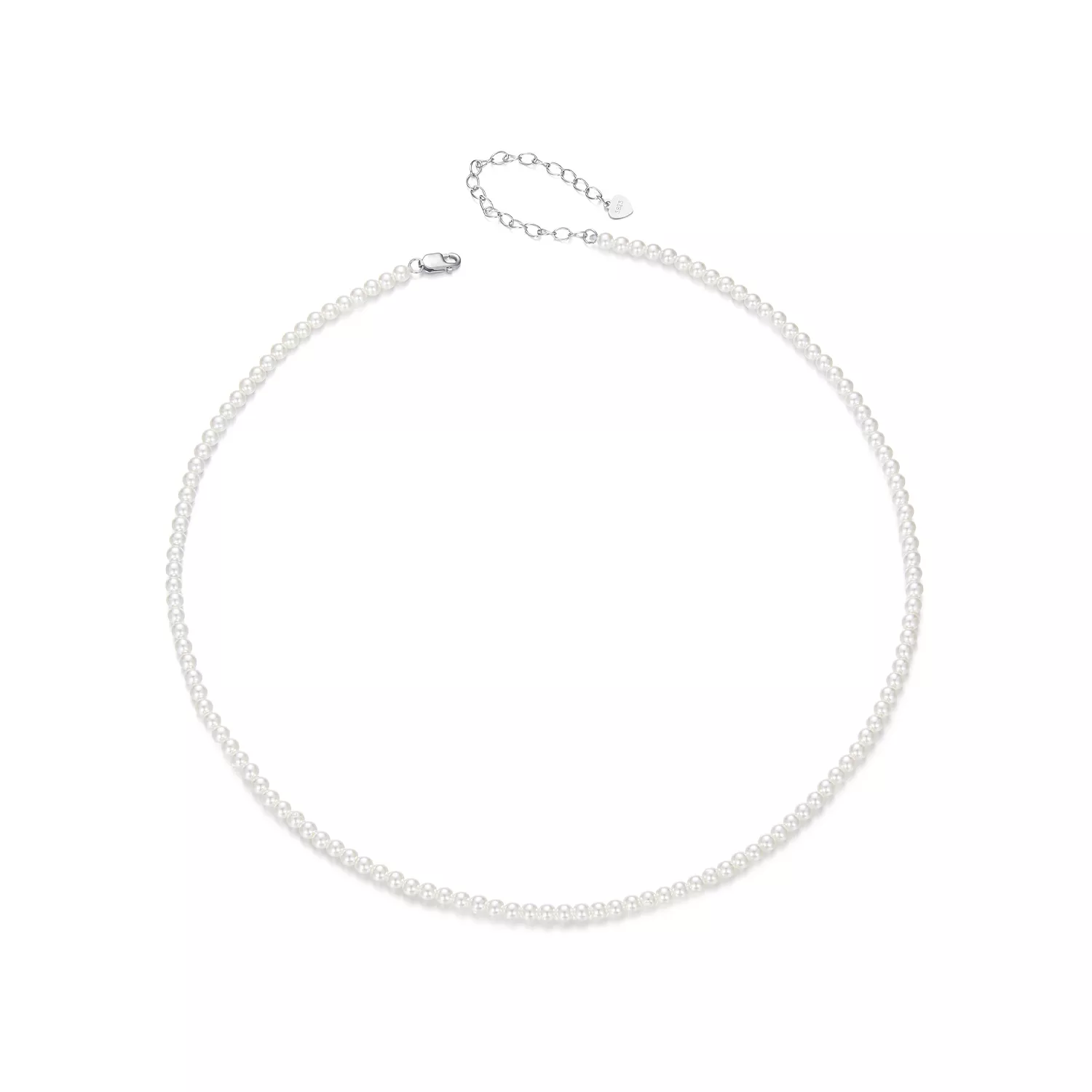 collar de perlas blancas australianas estilo pandora scn526