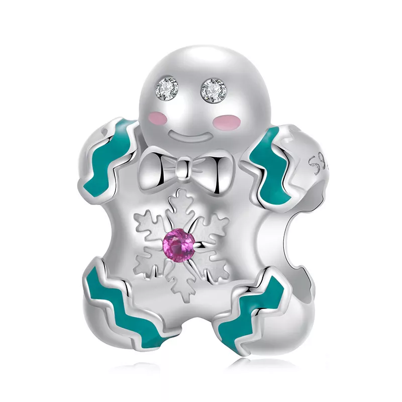 cuentas de hombre de jengibre estilo pandora bsc1068