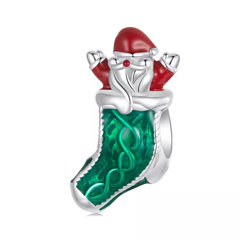 (imagen para) Cuentas para medias navideñas estilo PANDORA - SCC2915 - Ver 2